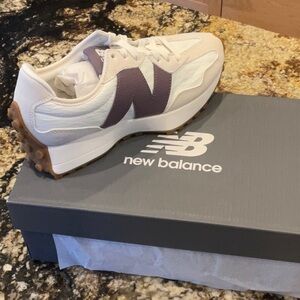 New Balance Lifestyle Sneakers in purple and White. Brand new in box.